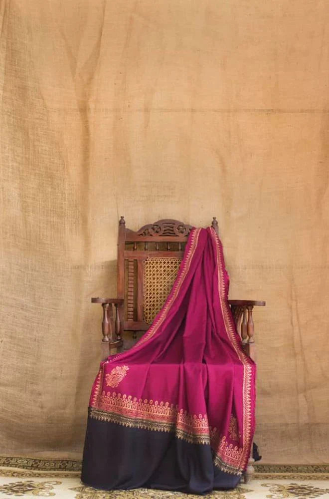 URGE -3PC DHANAK EMBROIDERED SUIT DF-1672