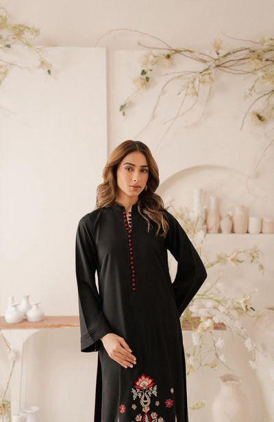 MARIA.B -3PC UNSTITCHED DHANAK EMBROIDERED SUIT DF-5007