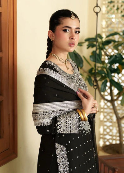ASIM JOFA -3PC Unstiched LUXURY CHIFFON EMBROIDERED DF-122