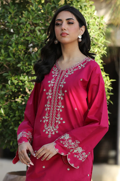 URGE -2PC UNSTITCHED DHANAK EMBROIDERED SUIT DF-678