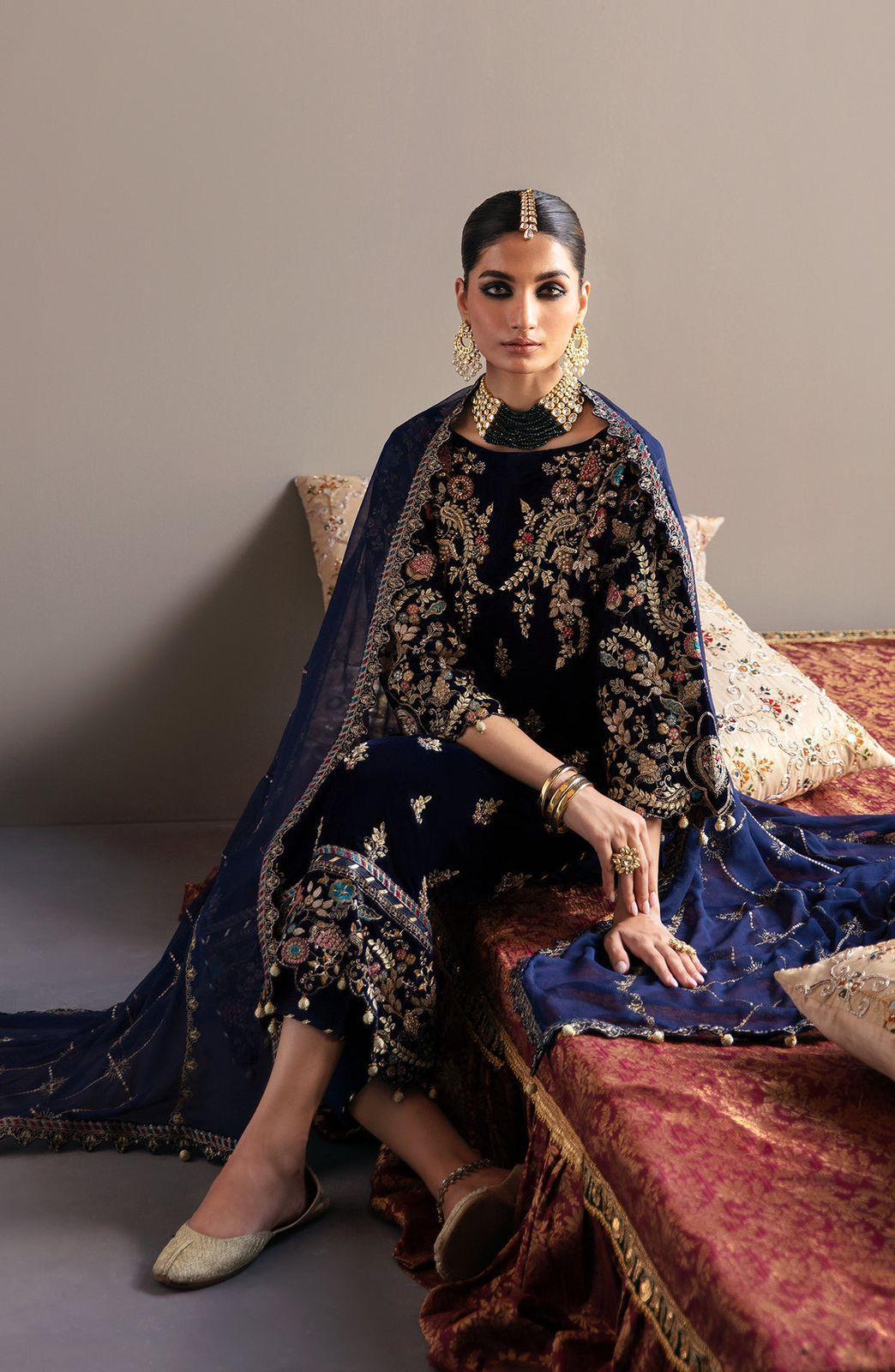 EMAAN ADEEL -WINTER 3pc LUXURY VELVET DF-2456
