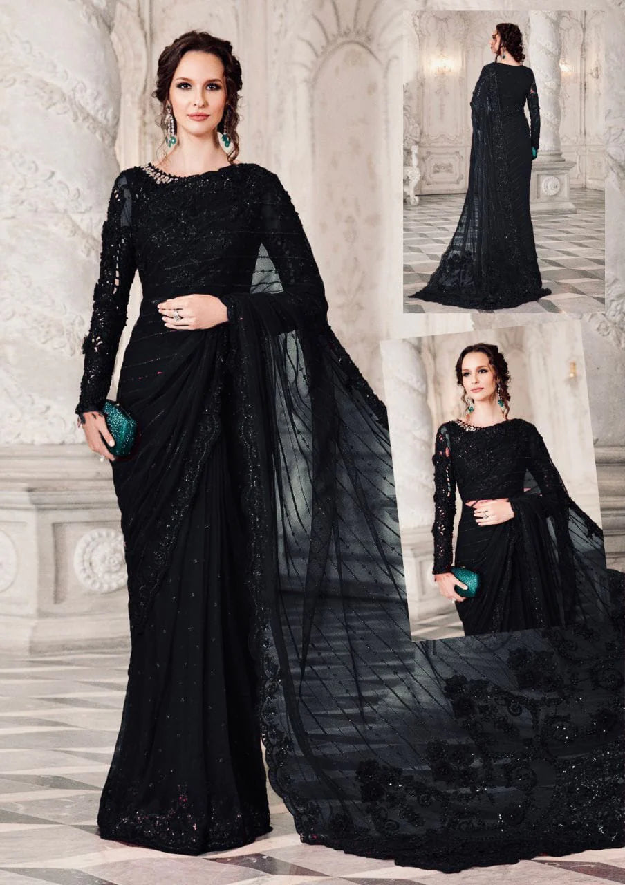 MARIA.B Unstitch Saree Wedding Collection