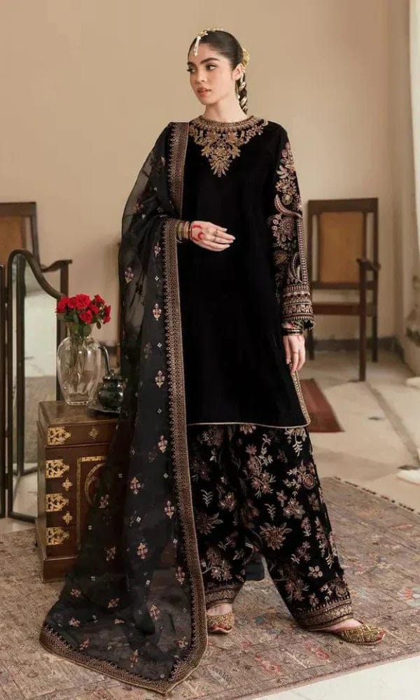 BAROQUE -WINTER 3PC LUXURY VELVET DF-101