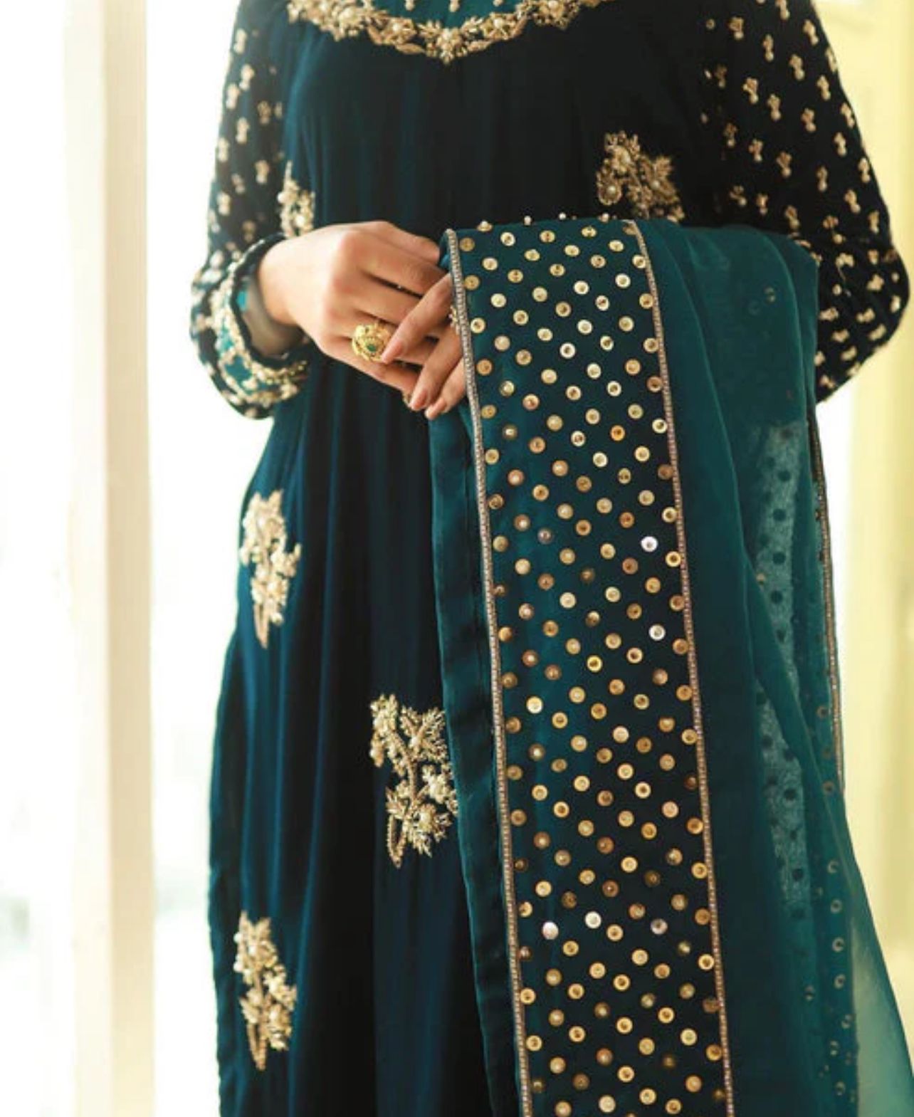 AFROZEH -WINTER 3pc LUXURY VELVET DF-2212