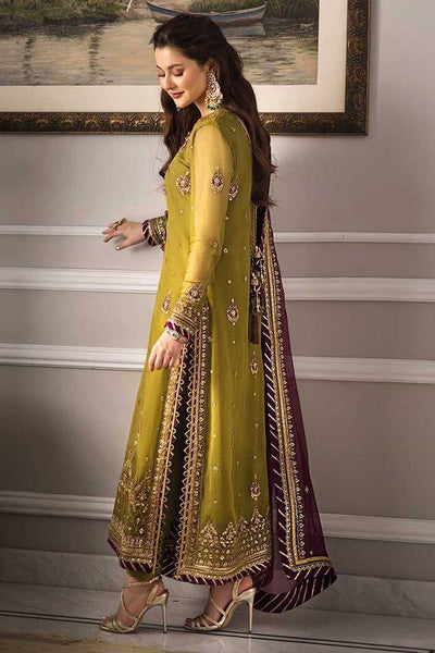 ASIM JOFA -WINTER 3PC LUXURY CHIFFON   DF-107