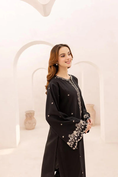 URGE -2PC UNSTITCHED DHANAK EMBROIDERED SUIT DF-683