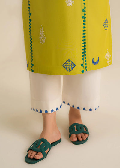 AISLING -2PC UNSTITCHED DHANAK EMBROIDERED SUIT DF-077