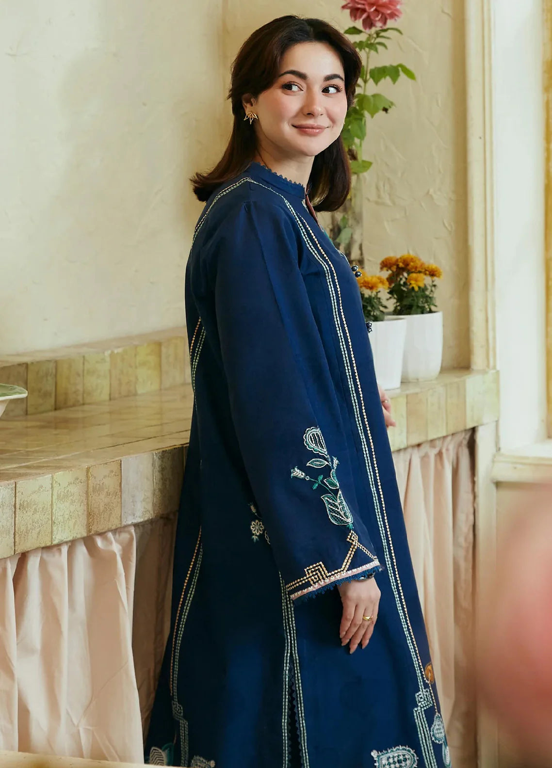 COCO BY ZARA SHAHJAHAN -3PC UNSTITCHED DHANAK EMBROIDERED SUIT DF-2765