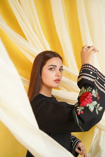 URGE -2PC UNSTITCHED DHANAK EMBROIDERED SUIT DF-317