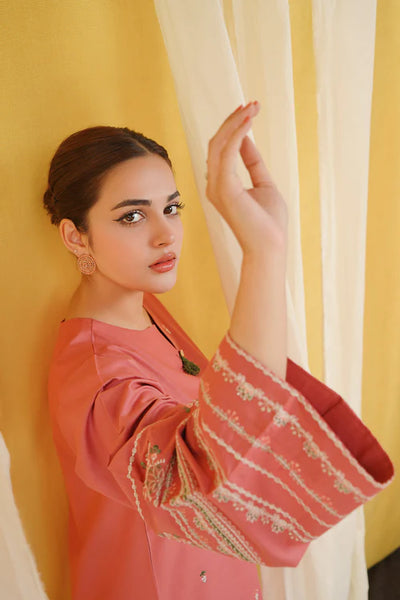 URGE -2PC UNSTITCHED DHANAK EMBROIDERED SUIT DF-168