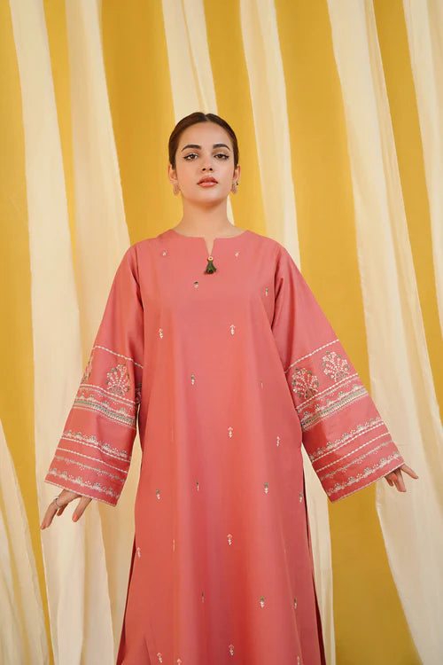 URGE -2PC UNSTITCHED DHANAK EMBROIDERED SUIT DF-168