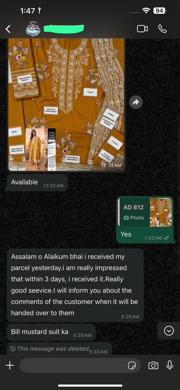 Customer review