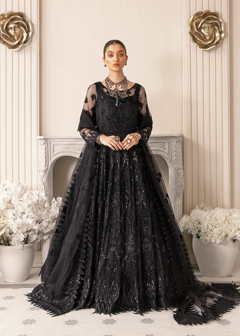 AKBER ASLAM -3pc Unstiched Embroidered Maxi Wedding Collection