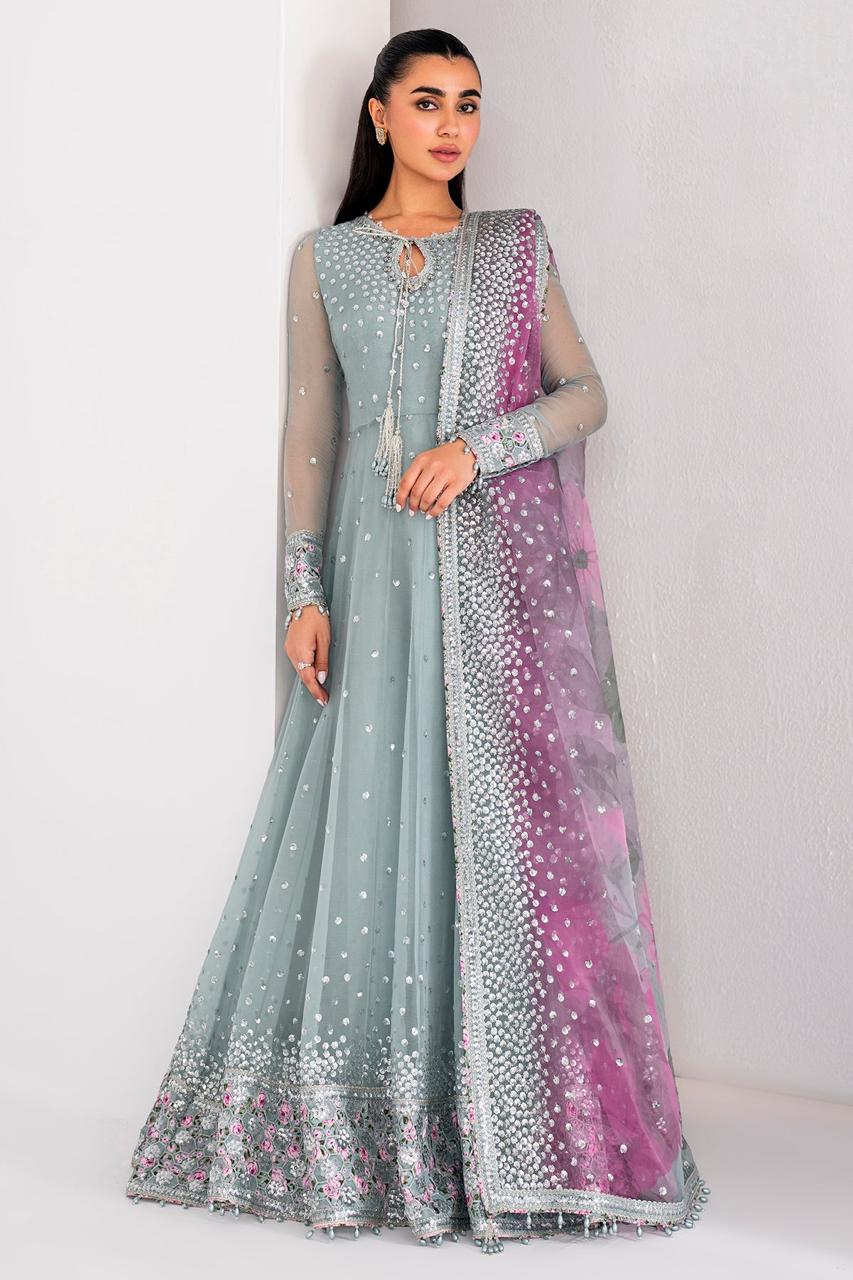 JAZMIN -3pc UNSTITCHED EXCLUSIVE CHIFFON COLLECTION UNSTITCHED