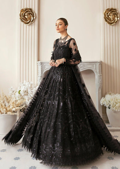 AKBER ASLAM -3pc Unstiched Embroidered Maxi Wedding Collection