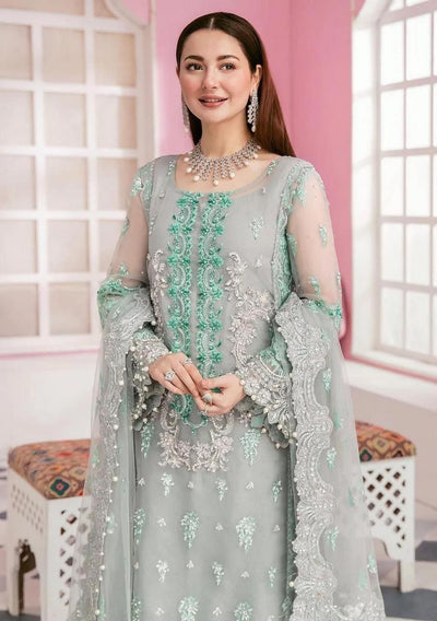 ELAAF  -WINTER 3PC LUXURY CHIFFON   DF-111
