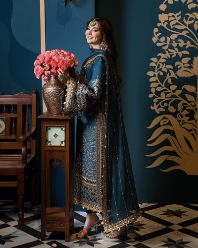 ASIM JOFA -WINTER 3PC LUXURY CHIFFON   DF-108