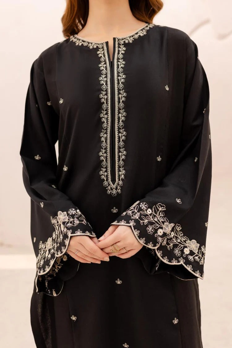 URGE -2PC UNSTITCHED DHANAK EMBROIDERED SUIT DF-683