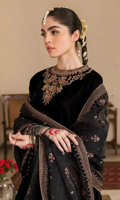 BAROQUE -WINTER 3PC LUXURY VELVET DF-101
