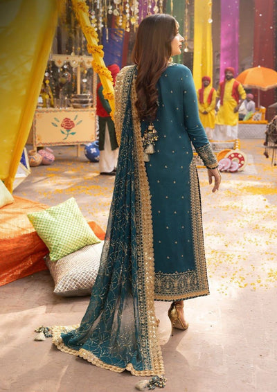 ASIM JOFA -WINTER 3PC LUXURY CHIFFON   DF-109