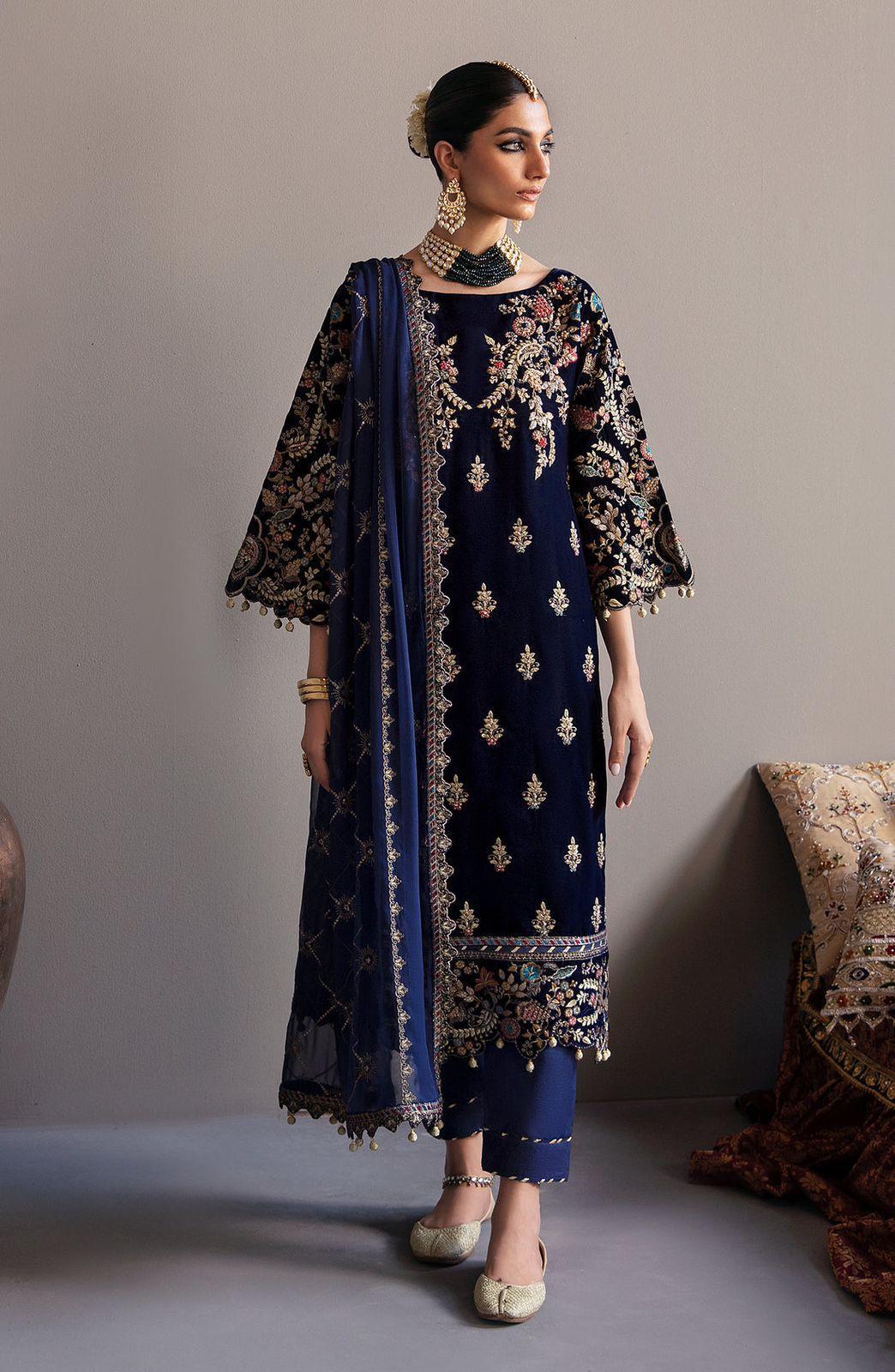 EMAAN ADEEL -WINTER 3pc LUXURY VELVET DF-2456