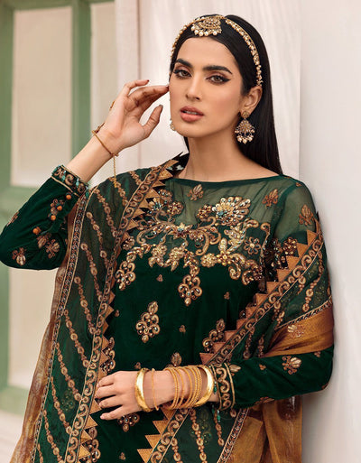 EMAAN ADEEL -WINTER 3PC LUXURY VELVET DF-104