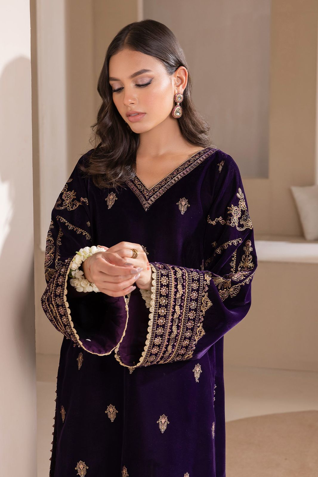 BAROQUE -WINTER 3PC LUXURY VELVET DF-102
