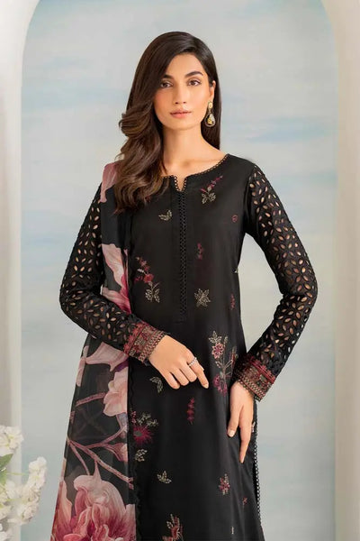IZNIK- 3PC DHANAK EMBROIDERED SUIT DF-5623