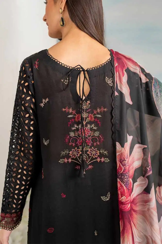 IZNIK- 3PC DHANAK EMBROIDERED SUIT DF-5623