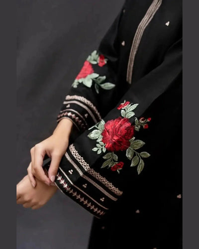 URGE -3PC DHANAK EMBROIDERED SUIT DF-1230